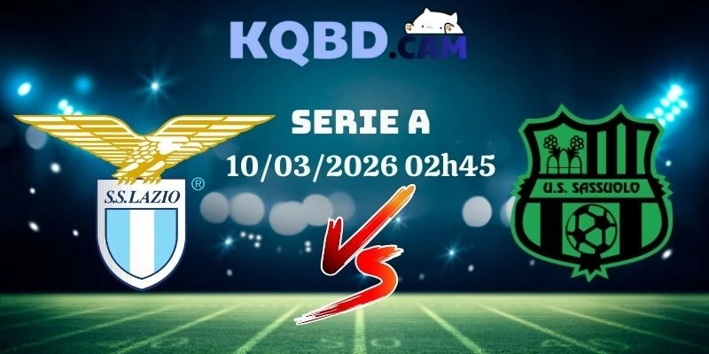 Kết quả Lazio vs Sassuolo